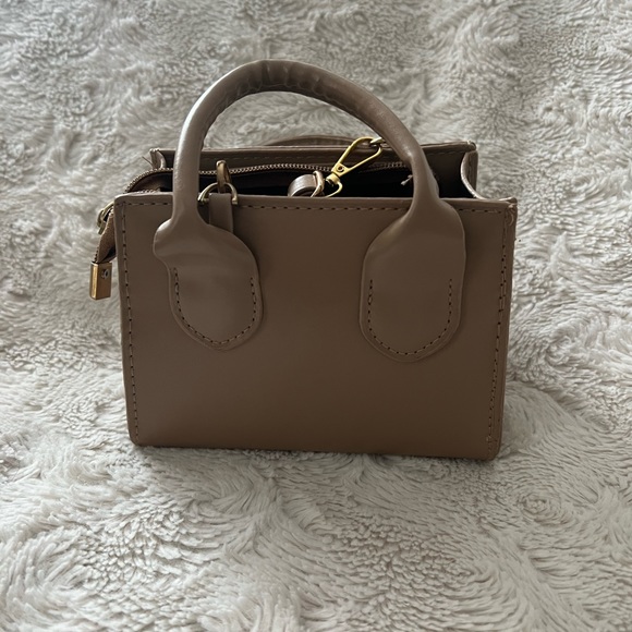 Tan Mini Handbag - Picture 2 of 4